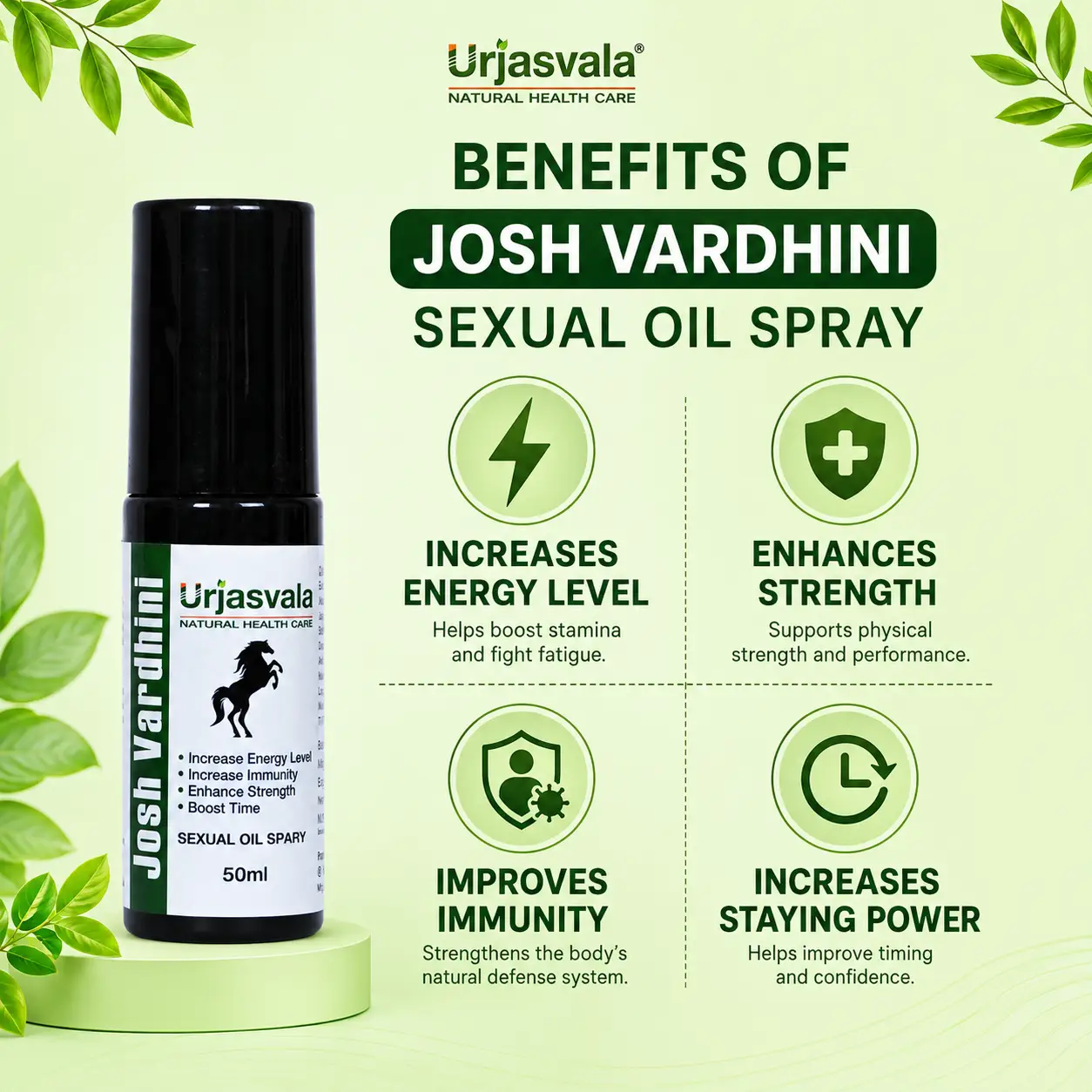 Josh Vardhini Oil for Men