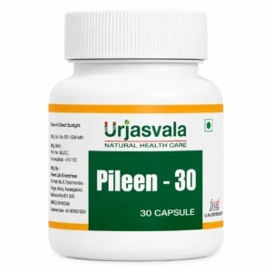 Urjasvala Pileen-30 Capsules for Ayurvedic Piles Care