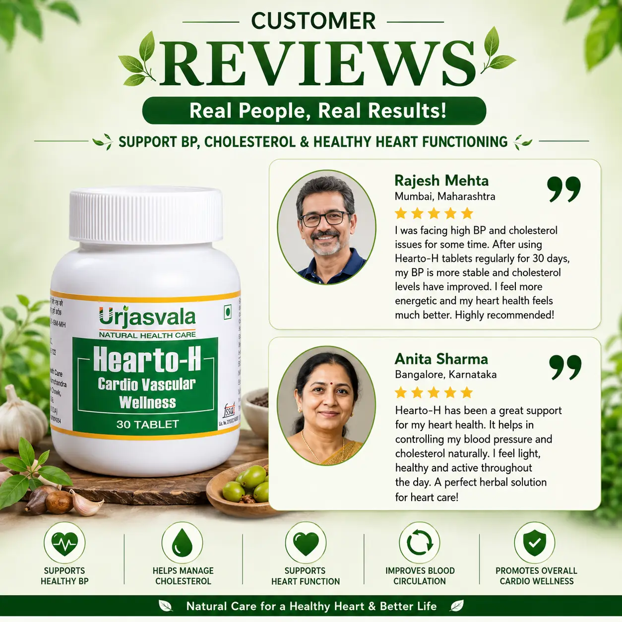 Urjasvala Hearto-H Tablets Quality Assurance