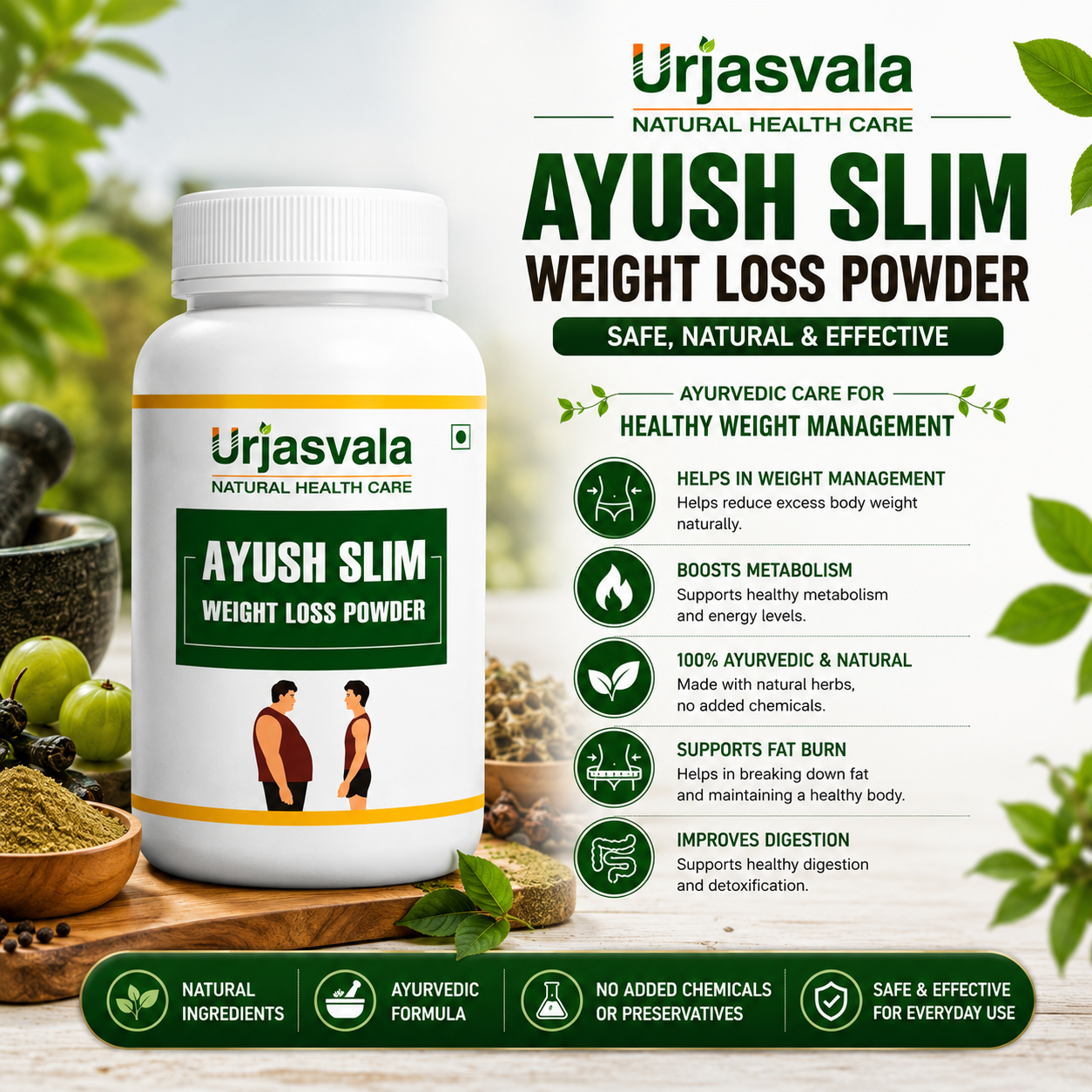 Ayush Slim Powder - Image 2