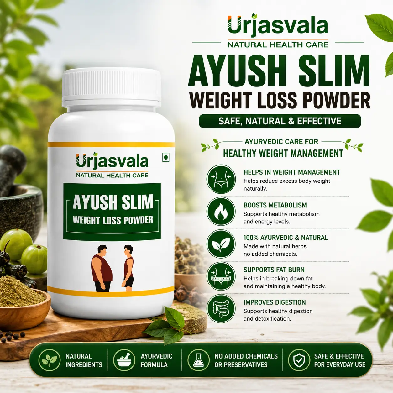 Best Ayurvedic Ayush Slim Powder