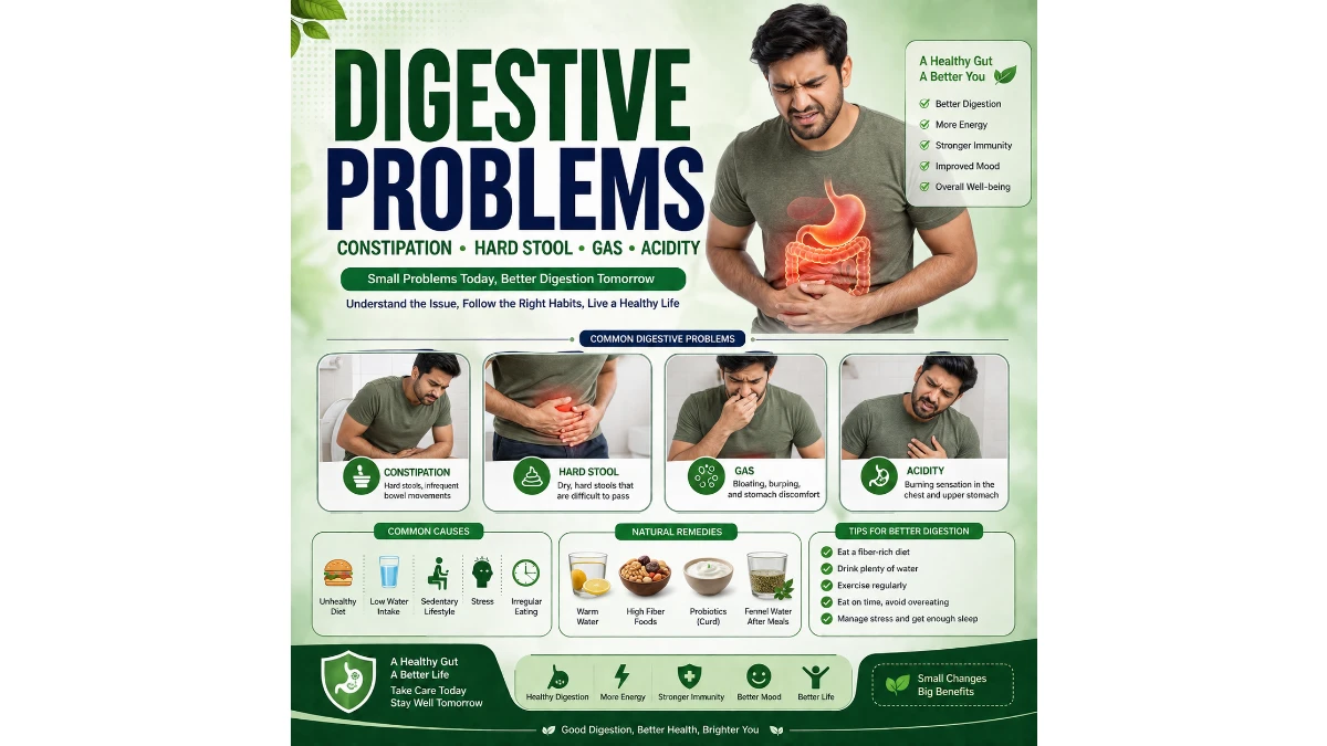 Digestion Problems: Symptoms & Ayurvedic Treatment