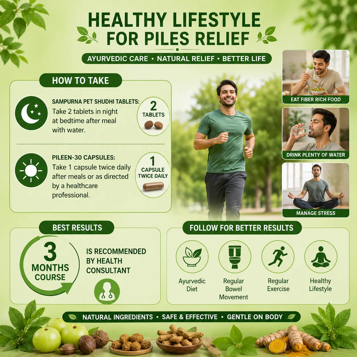 How to Use Urjasvala Piles Relief Kit
