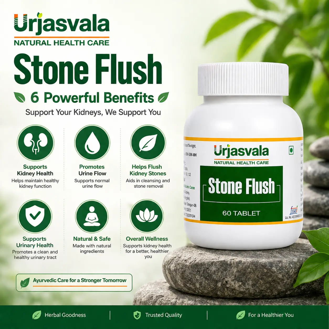 Stone Flush 60 Tablets - Image 2