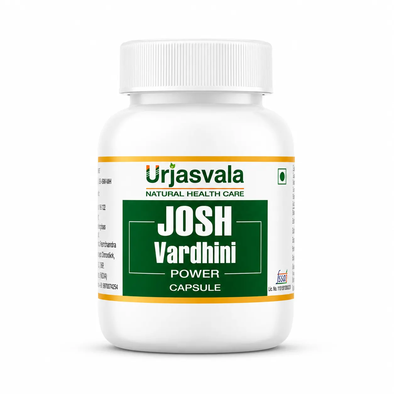 Urjasvala Josh Vardhini Capsules for Men's Wellness