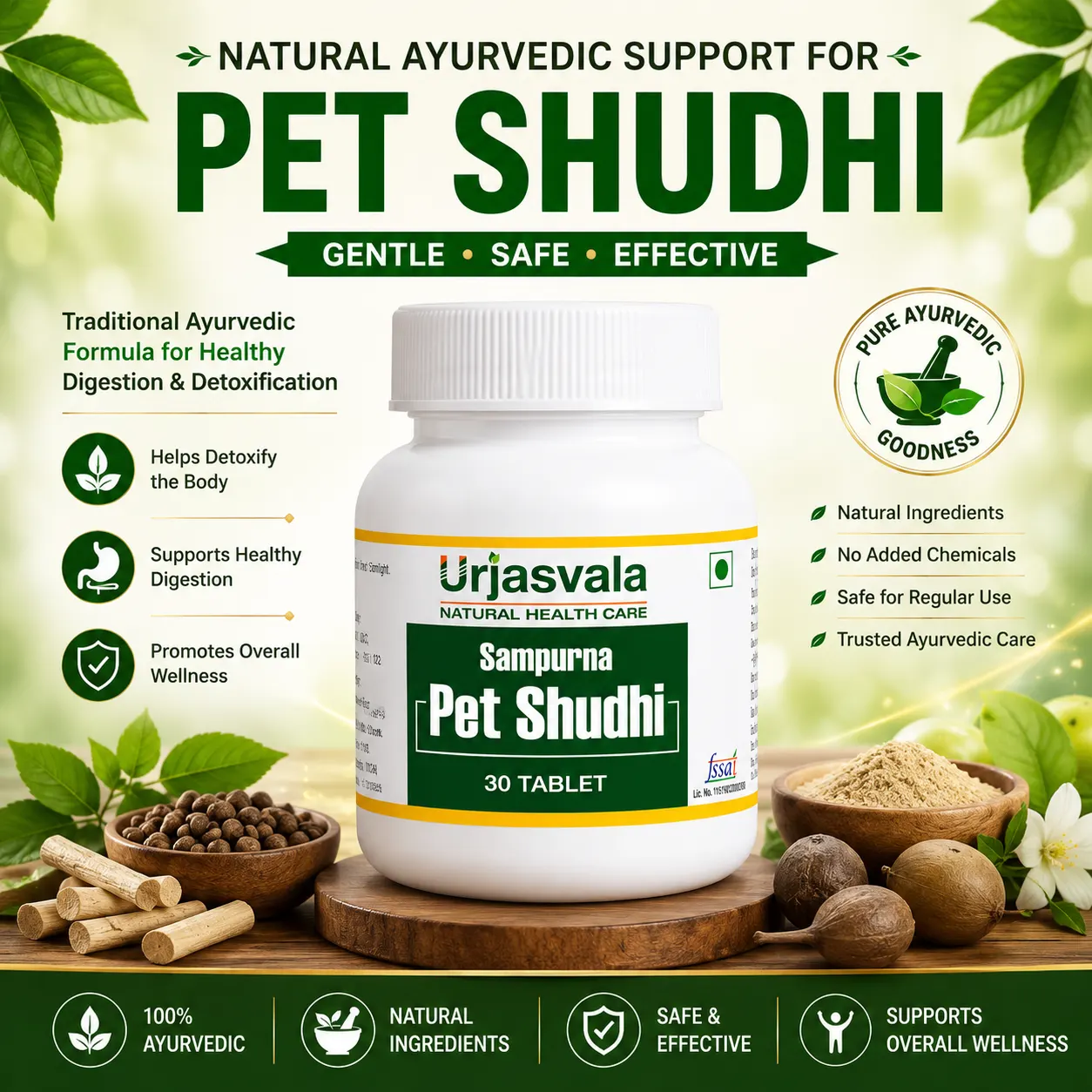 Best Ayurvedic Pet Shudhi Tablets for Healthy Digestion