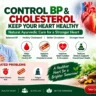 Blood pressure and cholesterol management with healthy heart lifestyle support